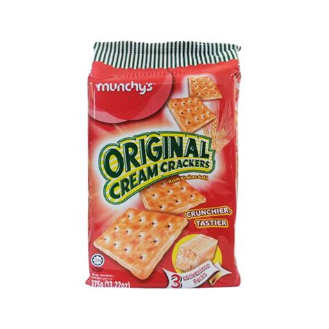 Munchy Original Cream Cracker Biscuit 390g Zalabt