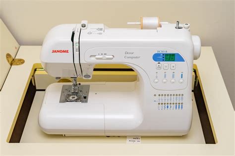 Janome Dc3018 Decor Computer Sewing Machine And Cabinet Harritt Group Inc