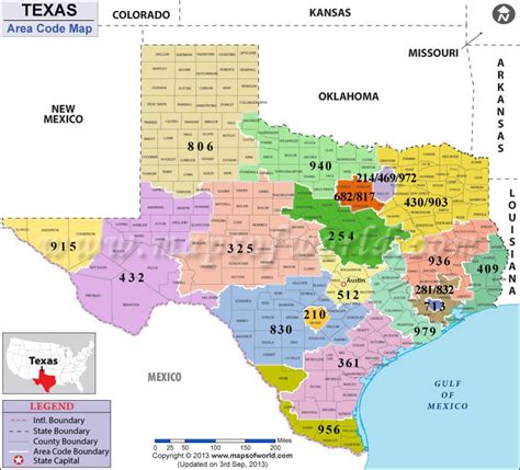 Presidio County Area Code Texas Presidio County Area Code Map