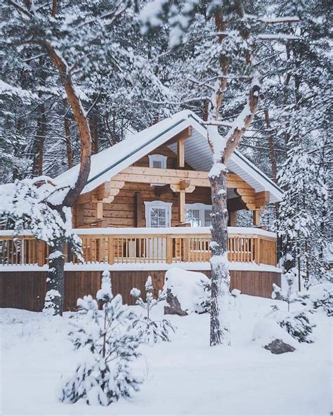 Cozy Winter Cabins 🏔 ️ On Instagram “☃️🏔 Cozy Cabins For The Perfect