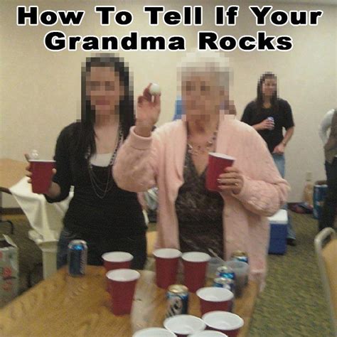 grandma beer pong star