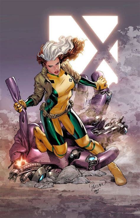 Geniales Ilustraciones De Rogue Titania X Men Marvel Comics Art