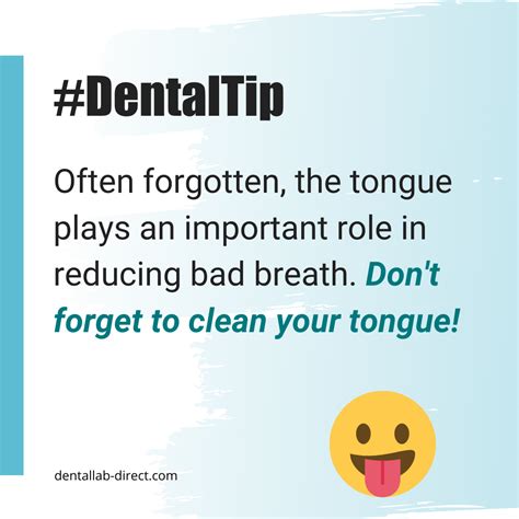 Avoid Bad Breathbrush Your Tongue Teeth Tooth Dentalhygiene Implant Dental Lab Dental