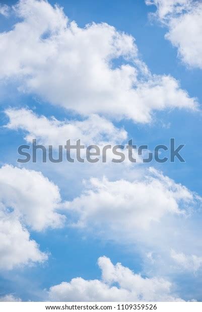 Clear Blue Sky Backgroundclouds Background Stock Photo 1109359526