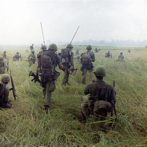 Vietnam War 1966 Members Of The 101st Airborne Division Photos
