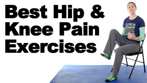 10 Best Hip And Knee Pain Strengthening Exercises Ask Doctor Jo Youtube