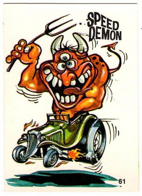 Odd Rods Speed Demon Cool Car Drawings Weird Cars Art Cars