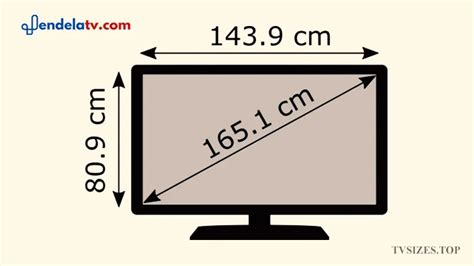 Ukuran TV 65 Inch Berapa Cm Ini Penjelasan Lengkapnya Jendelatv Id