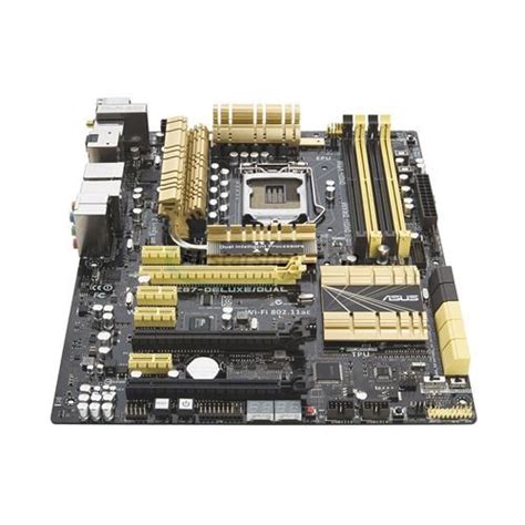 Asus Z87 Deluxedual Z87 Lga1150 Pcie 30 Atx Motherboard Discontinued