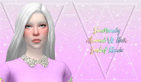 Almond V2 Hair By Simandy Recolored By Sweetberryturtle V Hair