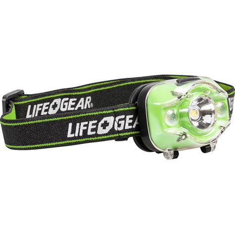 Life Gear Advanced Glow Led Headlamp Academy