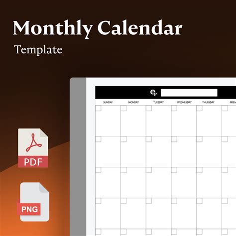 Remarkable Tablet Monthly Calendar Planner Template Einkpads