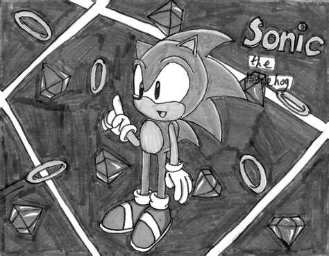 Old School Sonic By Sonicmiku On Deviantart