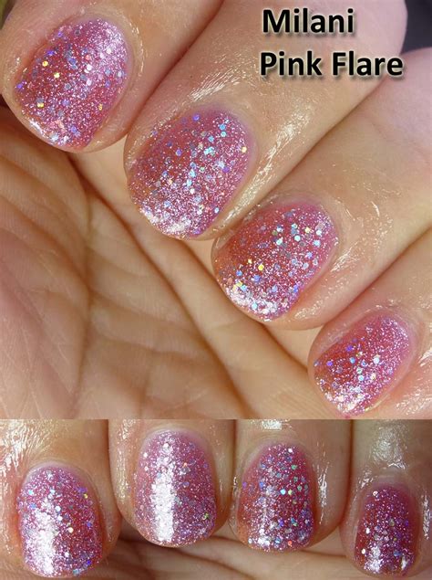 Paillette A Little Nail Polish Journal Pair Of Pink Glitters