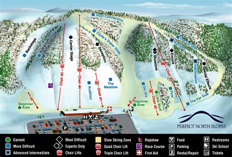 Perfect North Slope Ski Resort Guide Location Map And Perfect North