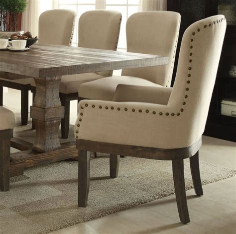 Landon Wingback Dining Arm Chair Set Of 2