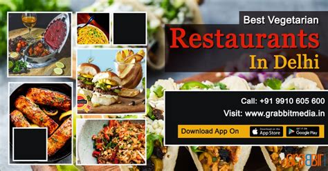 vegetarian restaurants in delhi – Grabbit Media Pvt. Ltd.