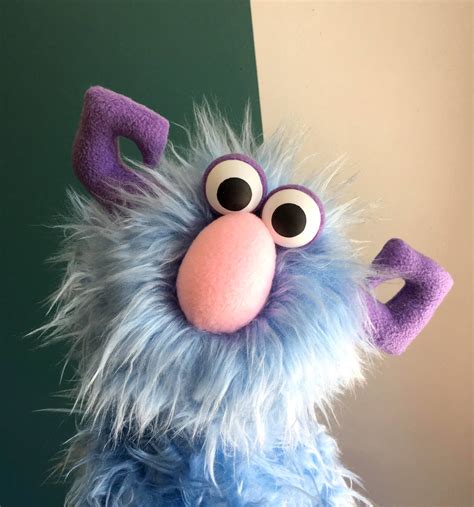 Mr Pebbles Monster Puppet Professional Handpuppet Muppet Puppet