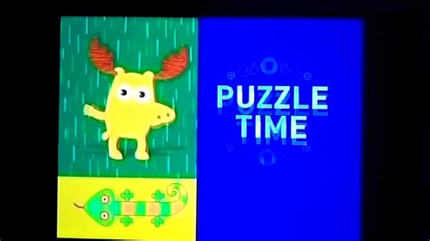 Noggin Nick Jr Moose And Zee Puzzle Time Youtube