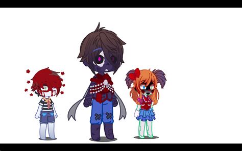 Twbloodgoreafton Kids With Their Scars Gachafnaf