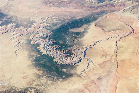 Geologic Wonder See The Grand Canyon From Space