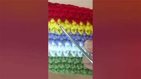 Single Crochet Cross Stitch Pattern Youtube