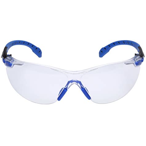 3m S1101sgaf Solus 1000 Series Scotchgard Scratch Resistant Anti Fog Safety Glasses Blue