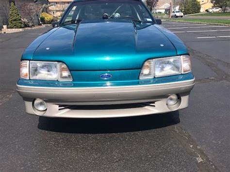 1993 Ford Mustang Gt Rare Color Combo Reef Blue Light Grey Ground