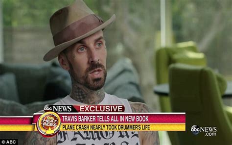 Barker, who received burns to 65 per cent of his body, said he almost lost his right foot in the accident. Travis Barker reveals he offered friends $1m to take his ...