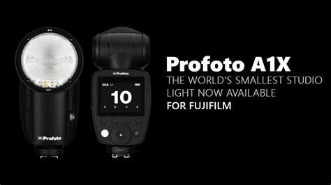 Profoto A1x Studio Light For Fujifilm Now Released Fujifilm Rumors