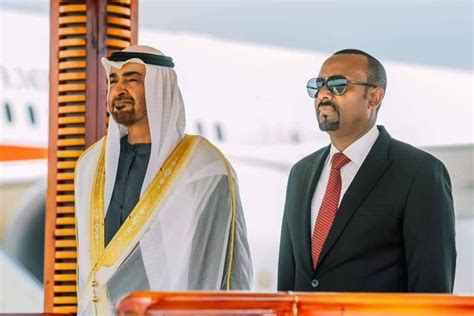 Pm Abiy Welcomes Uae President Sheikh Mohamed Bin Zayed Ethiopia