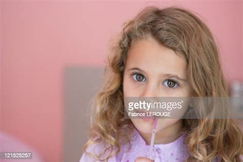 Portrait Of A Cute Little Girl High Res Stock Photo Getty Images