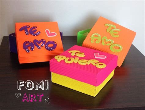 Ver más ideas sobre nombre en goma eva, nombres en fomi, nombres en foamy. Cajas con mensajes en Fomi … | Pinteres…