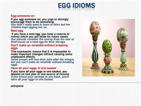 Egg Idioms English Idioms English Phrases English Lessons American