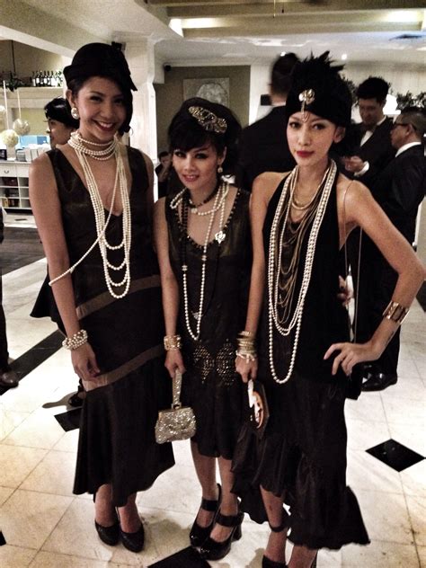 we were the flapper girls at echa and almer s wedding gatsby party outfit gatsby outfit