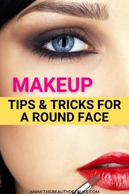 how to wear makeup for a round face a quick and simplified guide