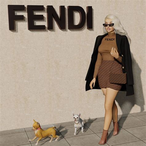 Sims 4 Fendi Cc Clothes Shoes Acc And More