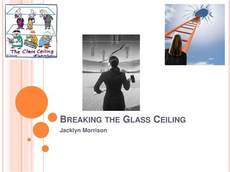 Ppt Breaking The Glass Ceiling Powerpoint Presentation Free Download