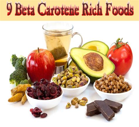 Top 9 Beta Carotene Rich Foods Healthy Sheet