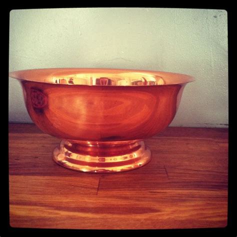 Vintage Coppercraft Guild Footed Copper Bowl Etsy UK Copper Bowl
