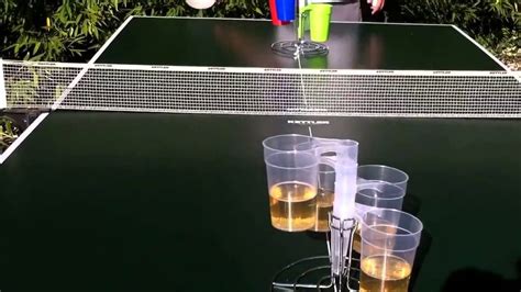 The origin of beer pong is generally credited to dartmouth college. Backyard Beer Pong! - YouTube