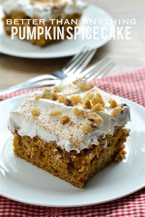 Better Than Anything Pumpkin Spice Cake Recipe Pumpkin Spice Cake Spice Cake Mix Spice