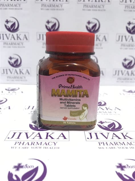 Mamita Prime Health 30tab Jivaka Pharmacy