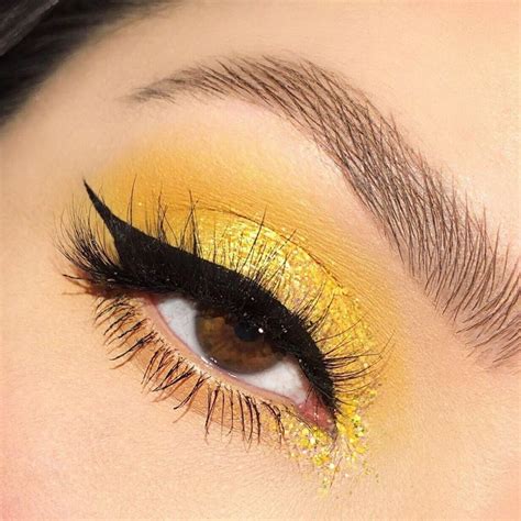 ColourPop Just Dropped A New Yellow Collection Right In Time For Summer Yellow Eye Makeup