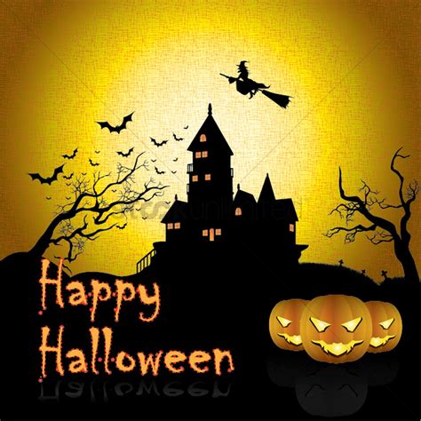 Happy Halloween Vector Image 1481080 Stockunlimited