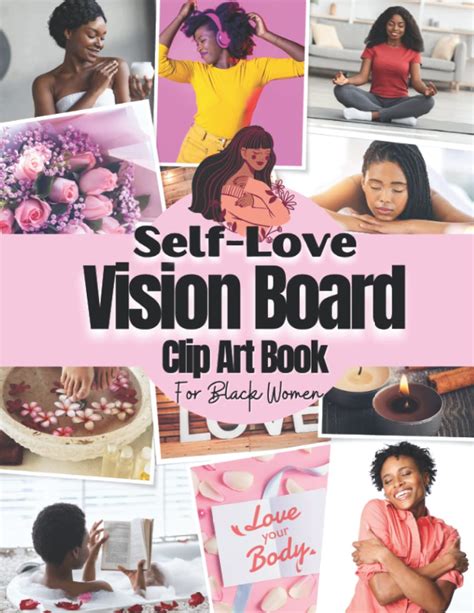 Buy Self Love Vision Board Clip Art Book For Black Women Vision Board