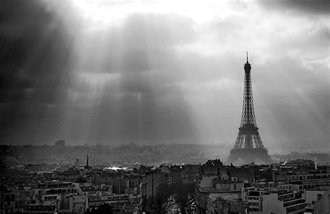 Paris Black And White Wall Mural Uk