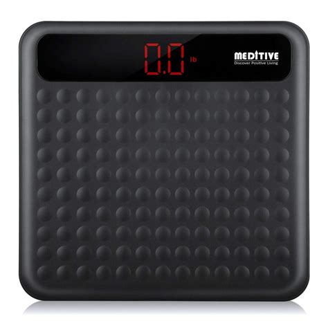 Meditive Digital Human Weight Scale Best Weighing Scale