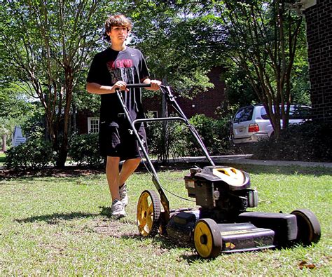 Starting a lawn care business. Making the cut Lawn-mowing businesses run by teens less ...