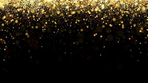 Gold And Black Glitter Wallpaper